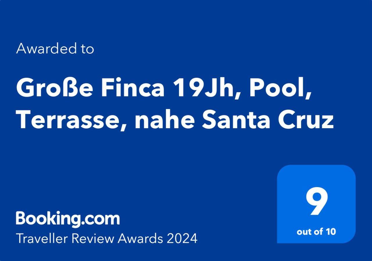 Grosse Finca 19Jh, Pool, Terrasse, Nahe Santa Cruz Santa Cruz de la Palma  Extérieur photo